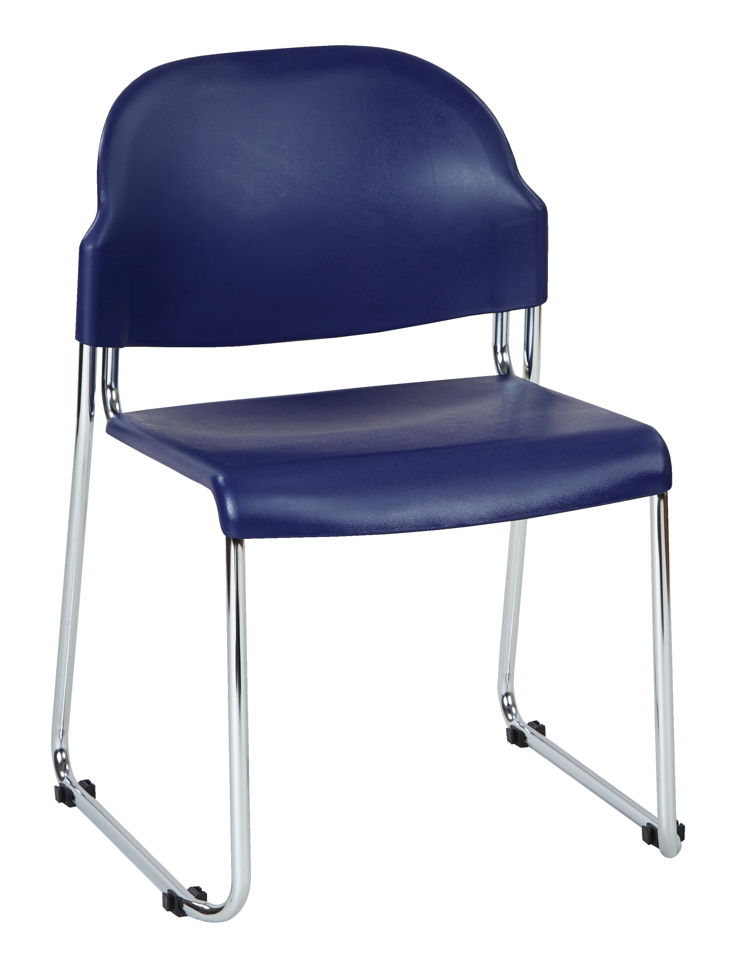Stack Chair with Plastic Seat/Back 2